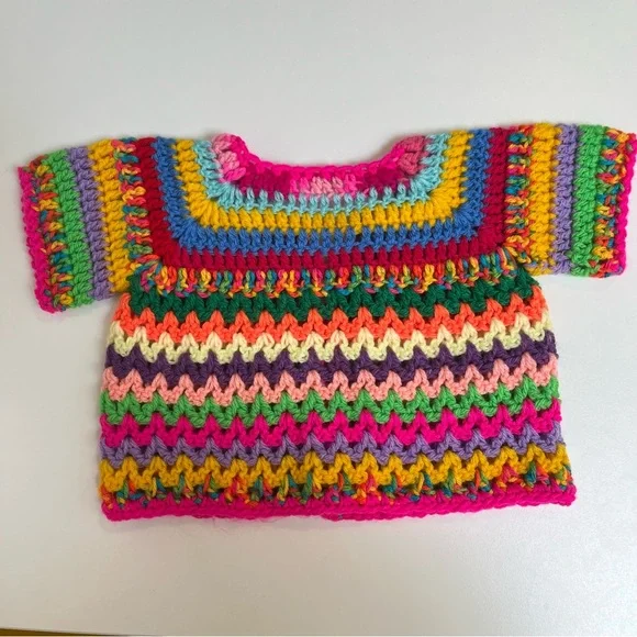 ***$5 BUNDLE*** Crochet Sweater Girl Sweater - Picture 2 of 2